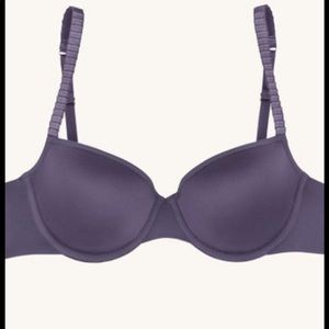 ThirdLove 24/7 Classic T-Shirt Bra in nightshade / purple size 34B